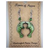 Spirit of Nature Manta Ray Earrings - Handcrafted Native Designs