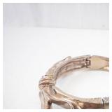 Ring- Rose Gold Tone Open-Wrap Band with Engraved Inside