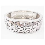 Brighton Filigree Wide Cuff Bracelet and pouch