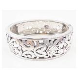 Brighton Filigree Wide Cuff Bracelet and pouch