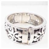 Brighton Filigree Wide Cuff Bracelet and pouch