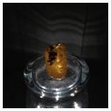 Amber Gemstone - Natural Baltic Amber 79 ct, 67 x 34 mm