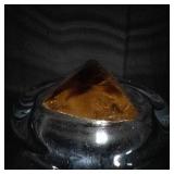 74ct Amber With Insect Inclusion - 35x45x16 mm