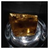 74ct Amber With Insect Inclusion - 35x45x16 mm
