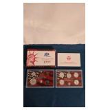 RED 1999 US MINT PROOF SET