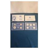 BLUE 1999 US MINT PROOF SET