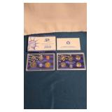 BLUE 2001 US MINT PROOF SET