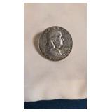 1958 FRANKLIN HALF DOLLAR