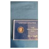2000 AMERICAN SILVER EAGLE Copy 1/4 ozt!