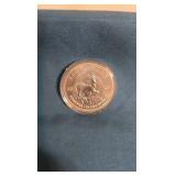 2023 1OZ SILVER SOUTH AFRICAN KRUGERAAND BULLION COIN