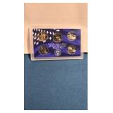 BLUE 2001 US MINT PROOF SET