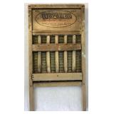 Collection of Washboards - National Washboard Co, Wardway and Monarch