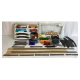 Bachmann Diesel Hustler HO Electric Train Set and Marx HO Scale Trains