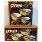 Pyrex Butterfly Gold Bundle -All New in Original Boxes