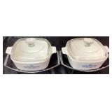 Corning Ware Blue Cornflower Casserole Bundle
