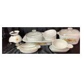 Corning Ware Bundle of Wildflowers, Spice of Life and Classic White