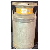 Vintage Ewald Bros. -59 Minneapolis MN Milk Can with Lid