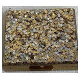 Vintage Vanity Accessories and Avon Bottles plus Vapo-Cresolene Vaporizer Oil Lamp