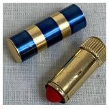 Vintage Vanity Accessories and Avon Bottles plus Vapo-Cresolene Vaporizer Oil Lamp