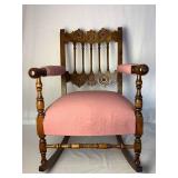 Antique Jacobean Rocking Chair