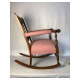 Antique Jacobean Rocking Chair