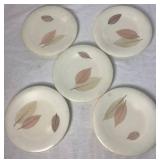 Russel Wright Flair Ming Lace Leaf Melmac Dinnerware Set