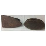 Cast Iron Sad Irons and Flat Iron