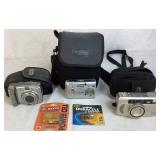 Cannon, Nikon, Fuji Point and Shoot Camera Package