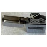 Vintage Lighter Sets -5  Zippo Lighters, Kemco "Four Aces" Bottle Lighter and 1 Baldwin American VIP Lighter