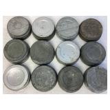 Collection of Blue Ball Canning Jars - 24 jars