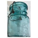 Collection of Blue Ball Canning Jars - 24 jars