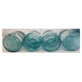 Collection of Blue Ball Canning Jars - 24 jars