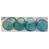Collection of Blue Ball Canning Jars - 24 jars