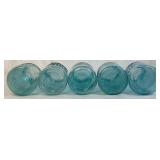 Collection of Blue Ball Canning Jars - 24 jars