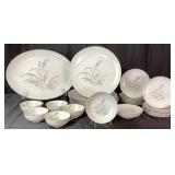 Wentworth Silver Wheat China Set - Eterna Shape 7514