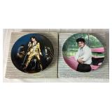 Elvis Collection of Albums and Collector Plates