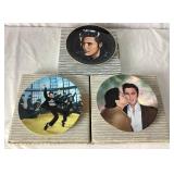 Elvis Collection of Albums and Collector Plates