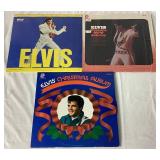 Elvis Collection of Albums and Collector Plates