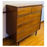 Vintage Harmony House Tallboy 5 Drawer Dresser