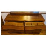 Harmony House MCM 6 Drawer Dresser with Mirror