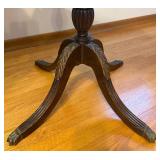 Duncan Phyfe Mahogany Round Table and Maddox Mahogany Accent Table