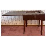 Vintage Kenmore Stylist 86 Model 605 Sewing Table with Accessories