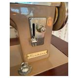 Vintage Kenmore Stylist 86 Model 605 Sewing Table with Accessories