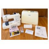 Kenmore Sewing Machine Model 385.17324 with Assorted Supplies