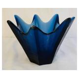 Blenko Glass Company Seven Point Star Bowl