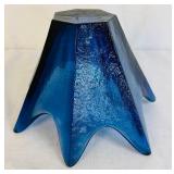 Blenko Glass Company Seven Point Star Bowl