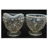 Opalescent Hobnail Art Glass Collection