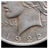 1922 Peace Silver Dollar (90% Silver)