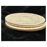 Walking Liberty Half Dollars - 1941 & 1942 - 90% Silver