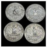 14 Washington Quarters 1953- 1964 - 90% Silver